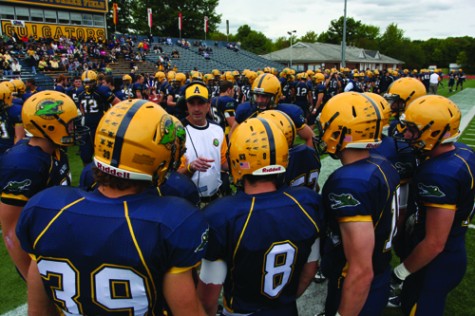 The football team looks to come back strong at home after a week in which the defense surrendered 444 yards and the offense failed to capitalize on scoring opportunities. ALLEGHENY SPORTS INFORMATION 