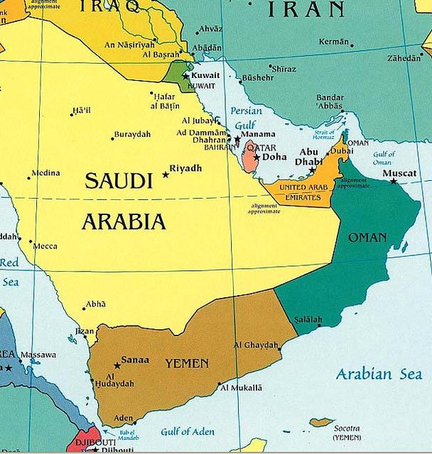 The Houthis have taken over parts of Yemen with the backing of Iran. The country is being bombed by Saudi Arabia in response to this. 