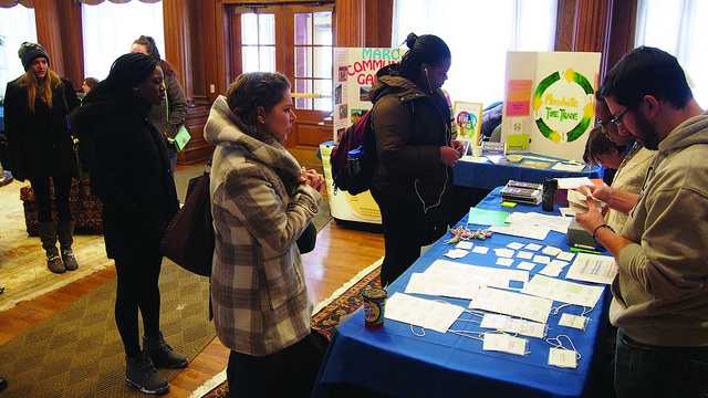 The Agents of Change conference was coordinated through a cooperative effort by Allegheny’s Center for Political Participation and the Year of Meadville organizers on Feb. 13, 2016. 