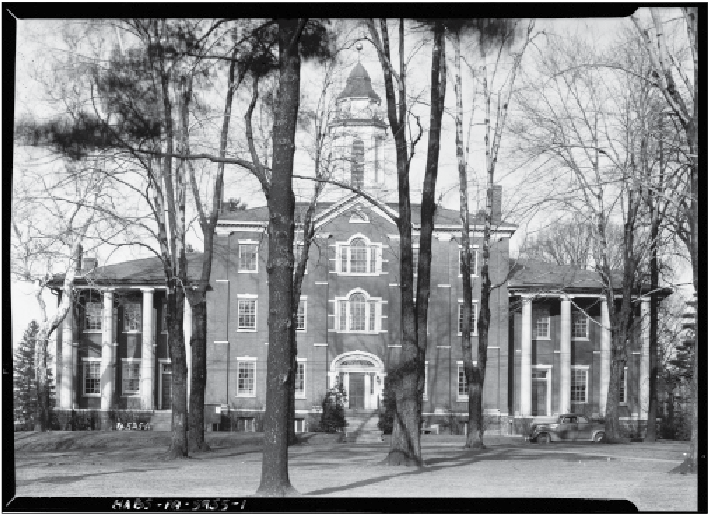 This photograph, taken by William Bulger in 1937, shows Bentley Hall just a decade after its 1925 renovation.