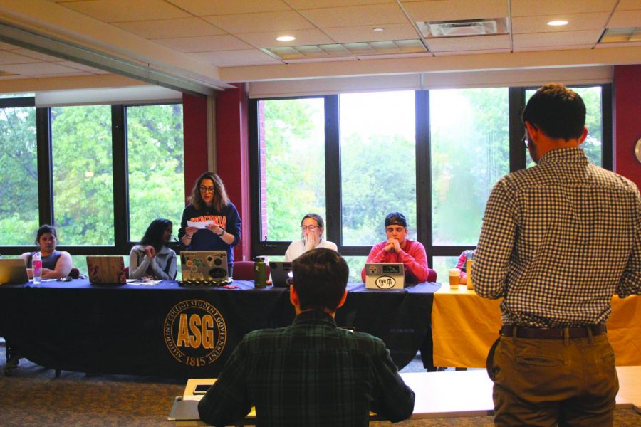 Allegheny Student Government held its meeting on Tuesday, Sept. 11, 2018. ASG swore in class proxies and discussed the upcoming elections. 
