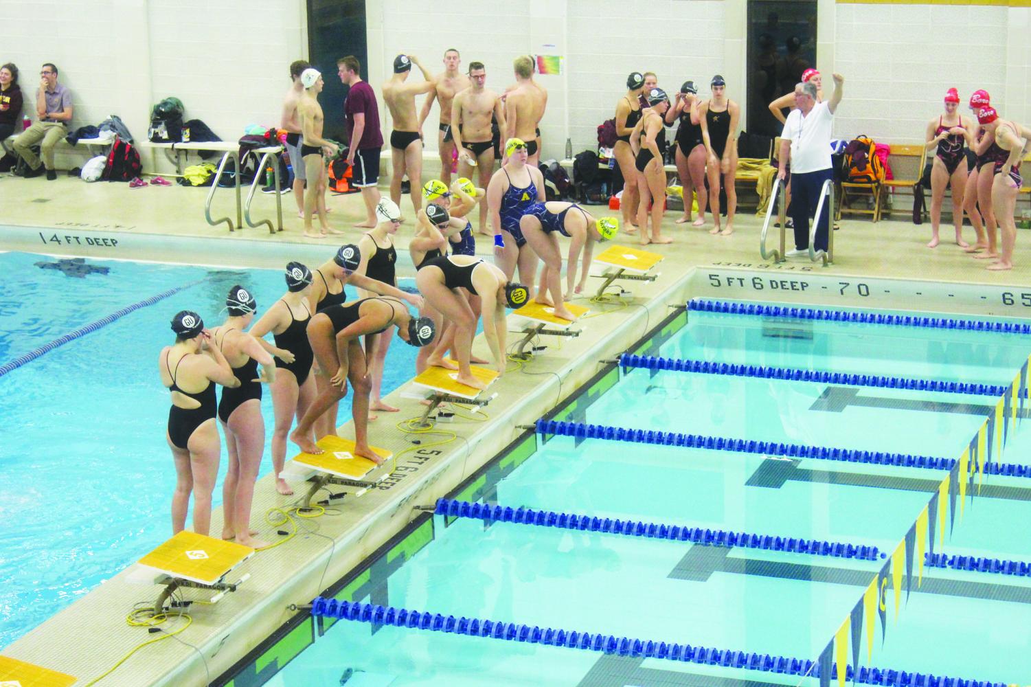 Gator swimming ends season at NCAC Championships The Campus