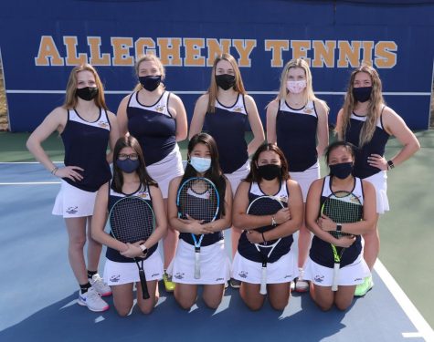The 2021 womens tennis roster