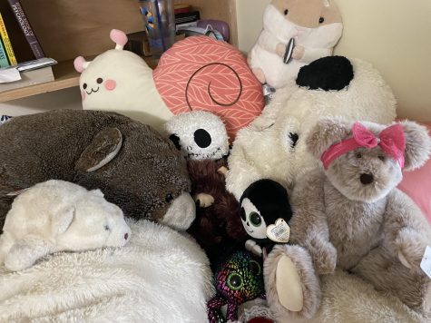 Studies show that a pile of stuffed animals such as this one can improve mental health and quality of life.