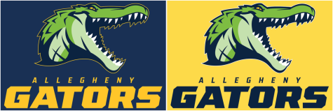 The revamped Gator mascot designed by Brian Martone, who wanted a rebrand that would bring a “intimidating” look to the new symbol.