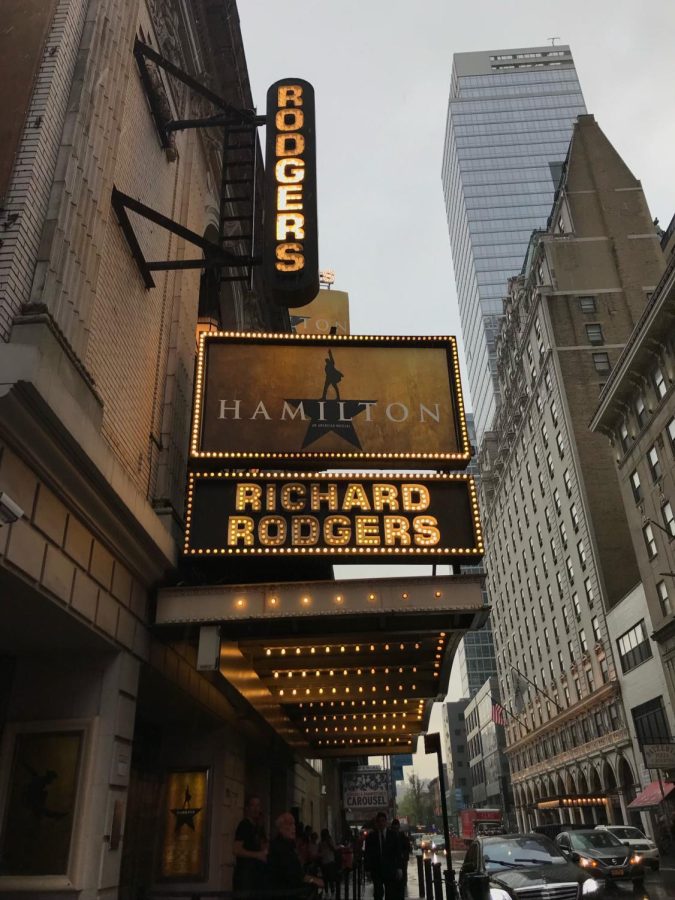 Hamilton, which opened at the Richard Rodgers Theatre in 2015, was professionally filmed and released on Disney+ in 2020. The blockbuster musical broke box office records in its first year on Broadway.