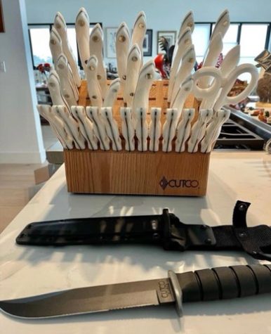 CUTCO’s “Santoku-Style Signature Set,” which currently retails for $2,143 on the company’s website.  