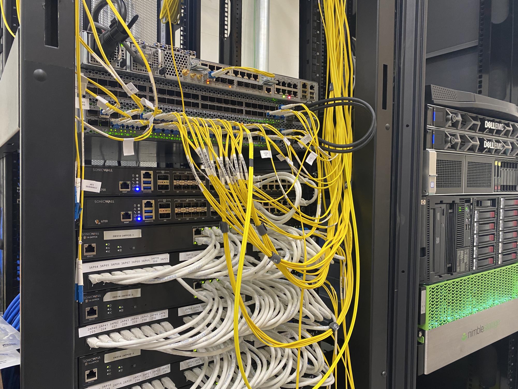 The core switches Wi-Fiber purchased cannot handle the amount of traffic generated by campus users, causing occasional crashes crash, according to Chief Information Officer Katrina Yeung.
