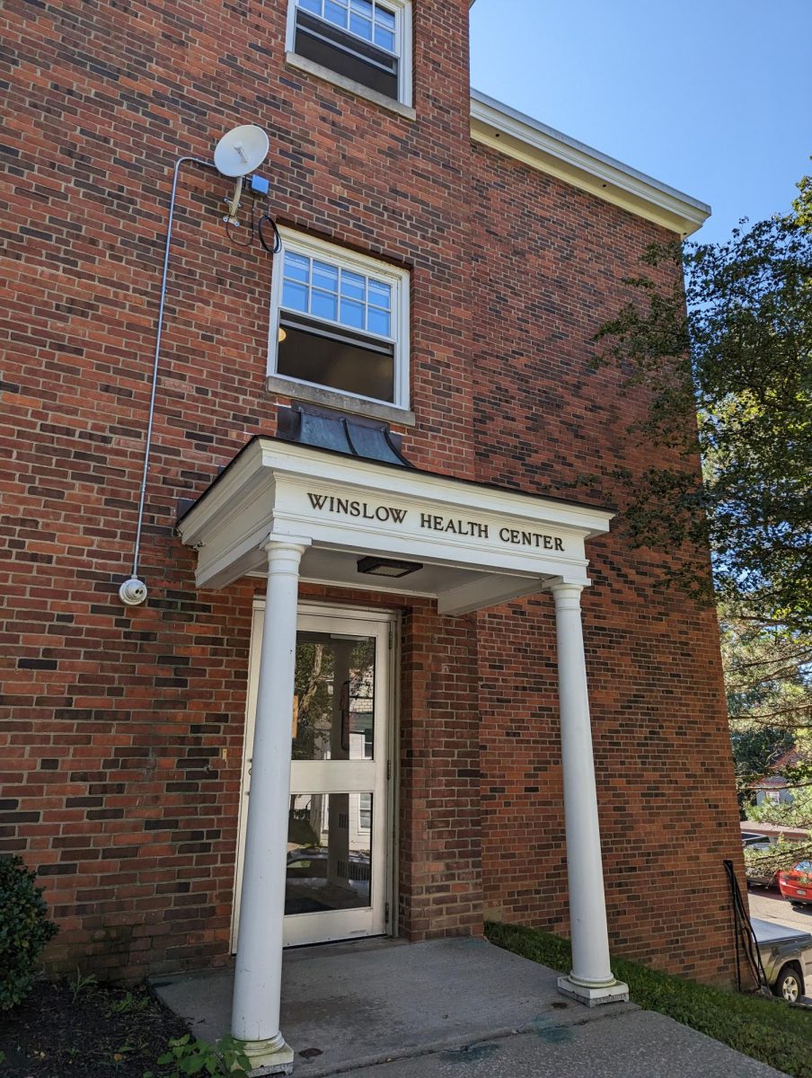 The college’s counseling services are housed in the Winslow Health Center, located in Schultz Hall at the south end of campus.