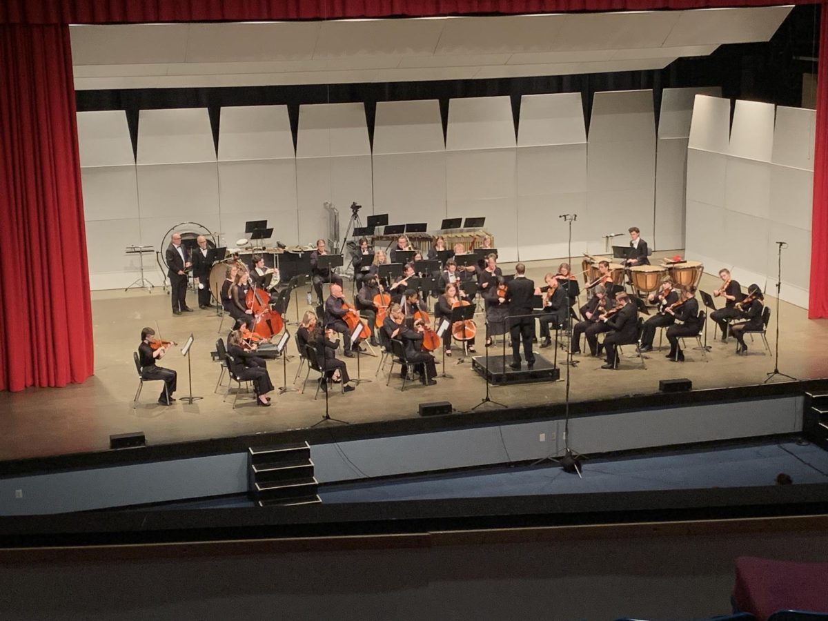  The Allegheny College Civic Orchestra, directed by Visiting Assistant Professor of Music Michael Dolan,  performs “Radetzky March” by Johann Strauss I on Saturday, Nov. 16 in Shafer Auditorium.