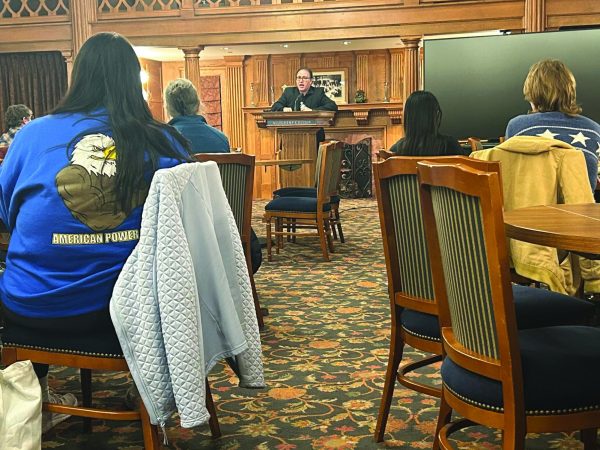 Mattawa reads excerpts from his recent publication, “Fugitive Atlas” during the 7 p.m. Single Voice Reading in the Tillotson Room of the Tippie Alumni Center.