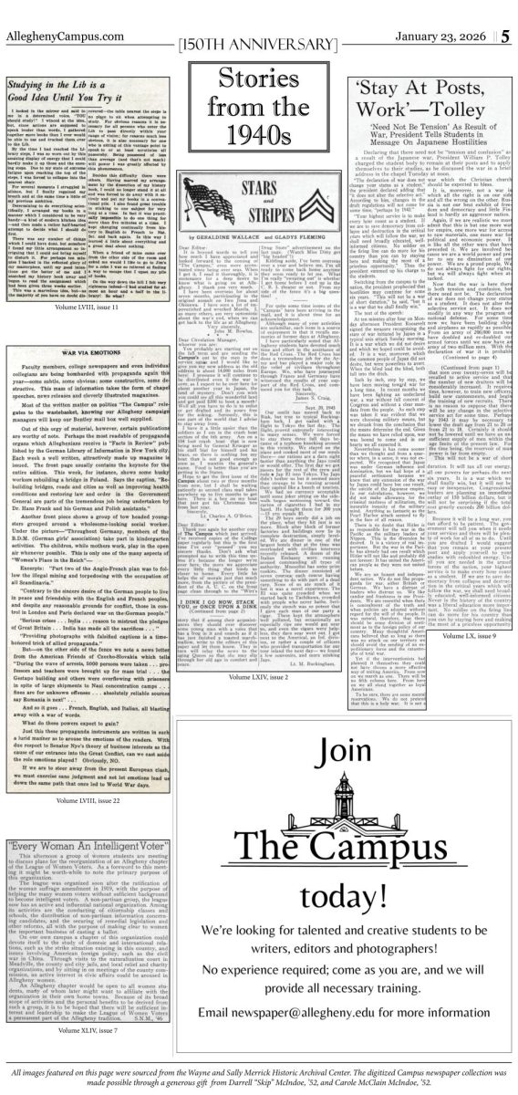 150th Anniversary Layout: 01/23/26