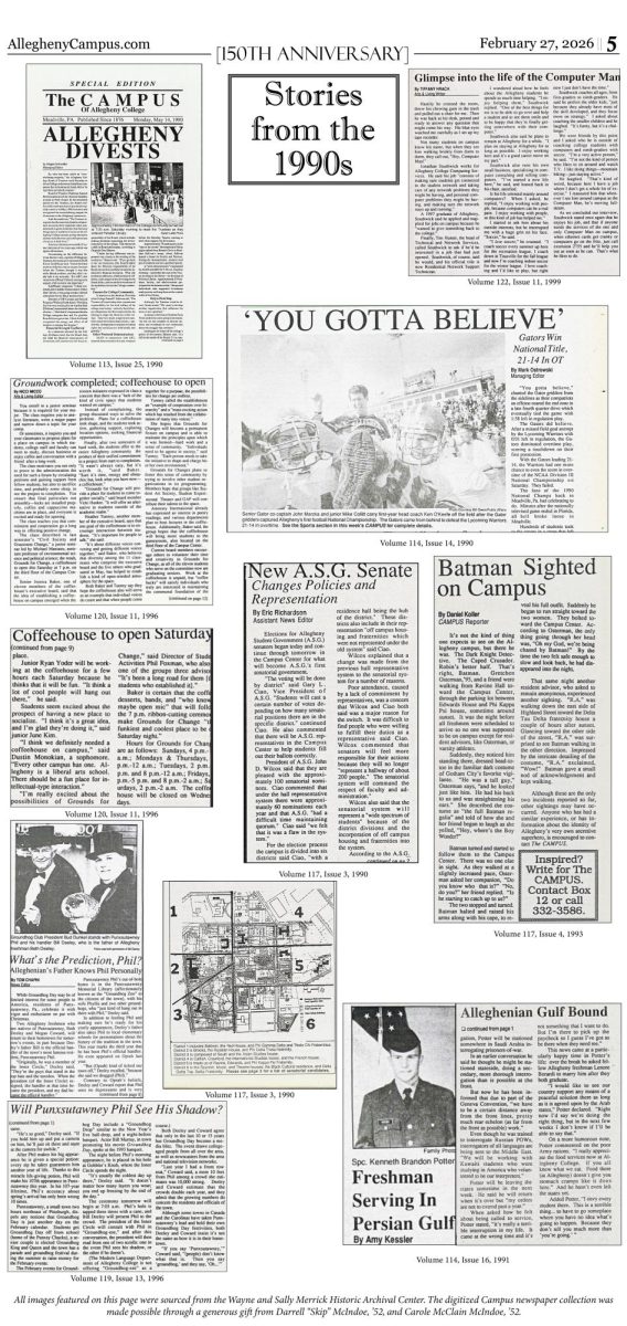 150th Anniversary Layout: 02/27/26